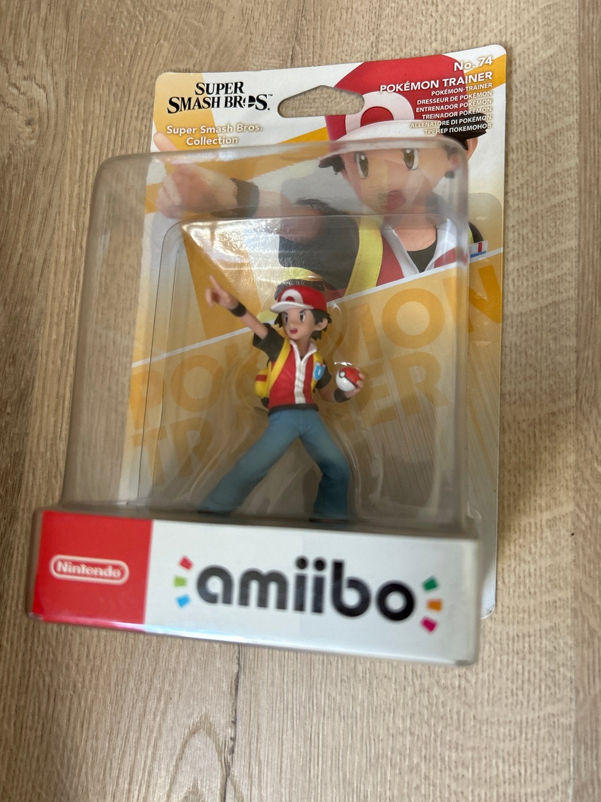 Amiibo Pokémon Trainer Super Smash Bros. Collection #74, Ophalen of Verzenden, Nieuw