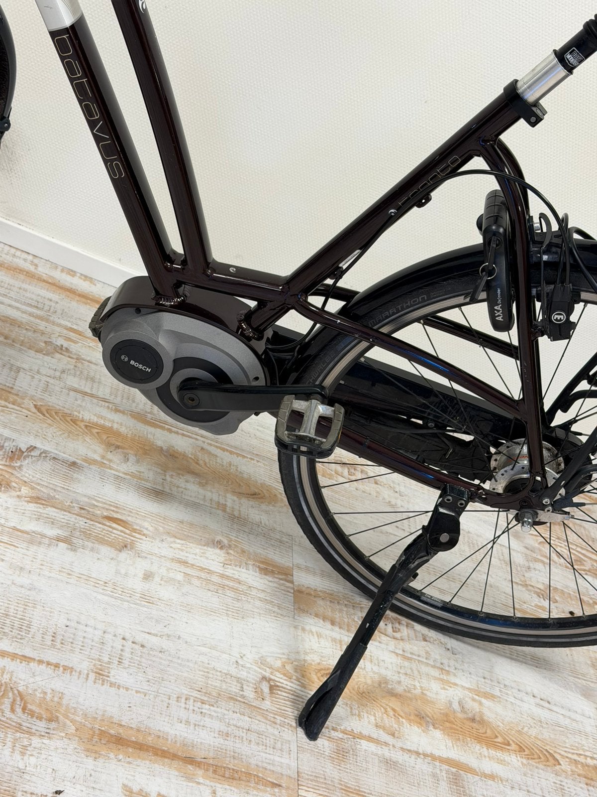 Batavus E-bike - Bosch Middenmotor 500Wh Accu 56CM rijd goed, Gebruikt, Batavus, Ophalen of Verzenden, H