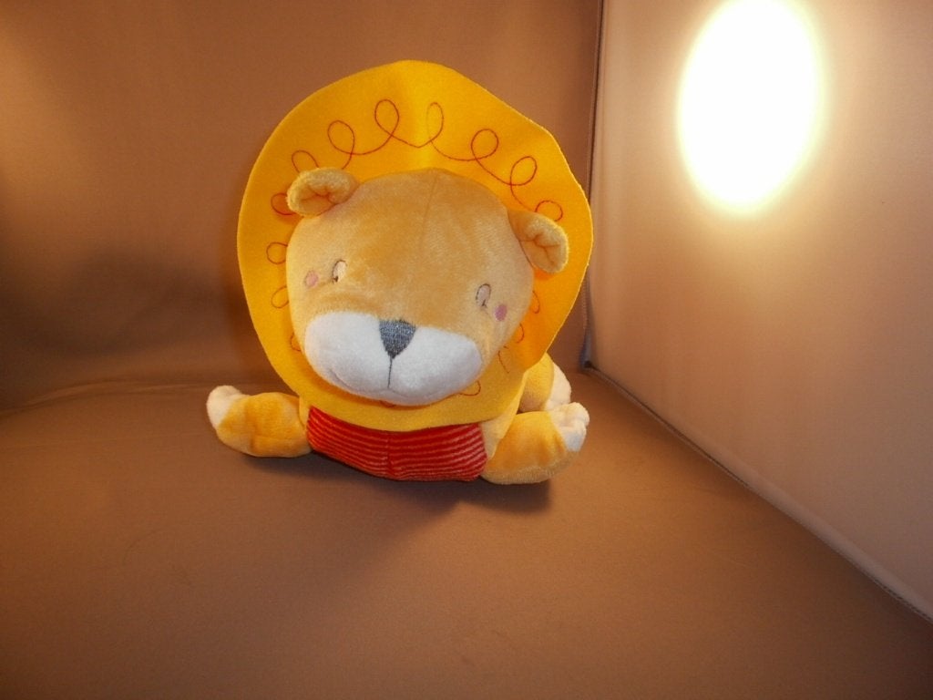 Ikea leeuw barnslig lejon geel oranje wit 20 cm gestreepte, Kinderen en Baby's, Speelgoed | Knuffels en Pluche, IKEA, Nieuw, Ophalen of Verzenden