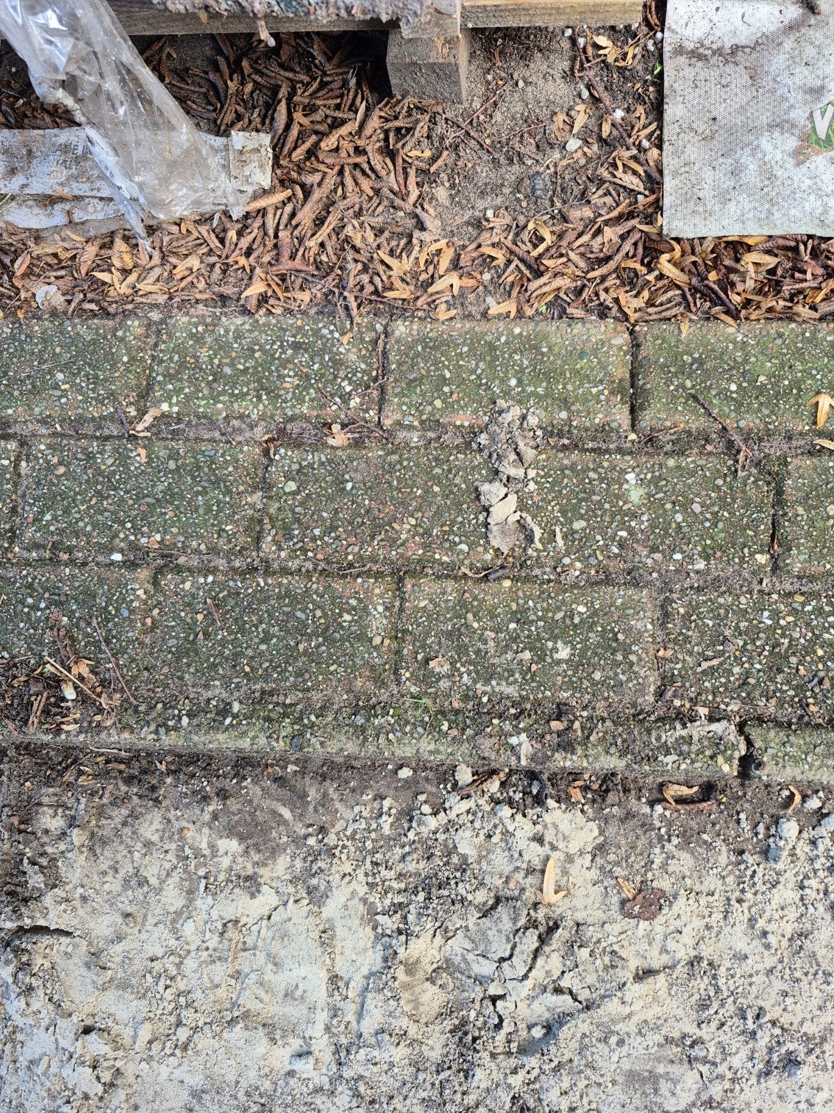 betonklinkers ca 8 m2, Tuin en Terras, Ophalen, Beton, Klinkers