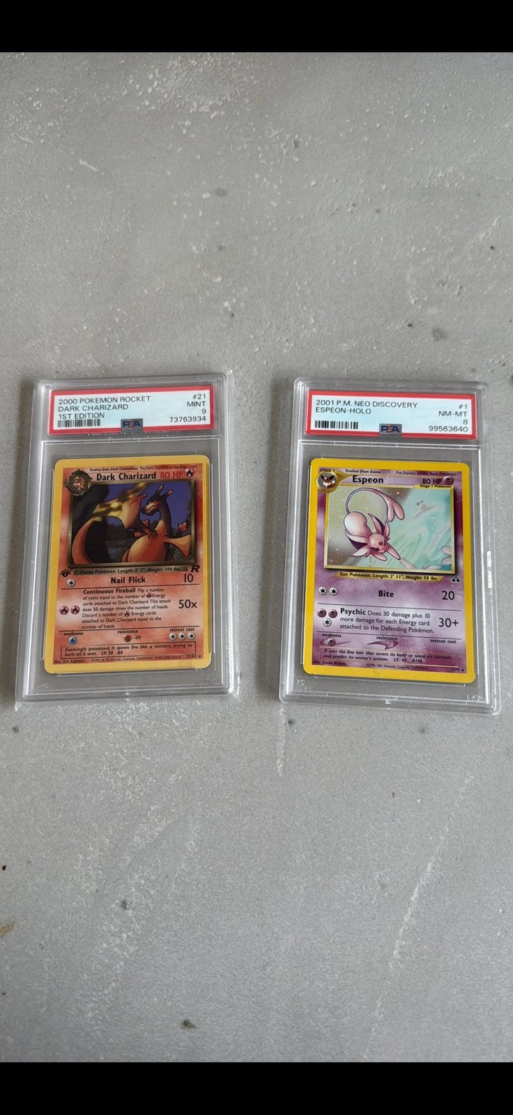 Pokemon Slabs te koop! PSA 10 / 9 / 8 WoTC, Hobby en Vrije tijd, Verzamelkaartspellen | Pokémon, Ophalen of Verzenden, Zo goed als nieuw