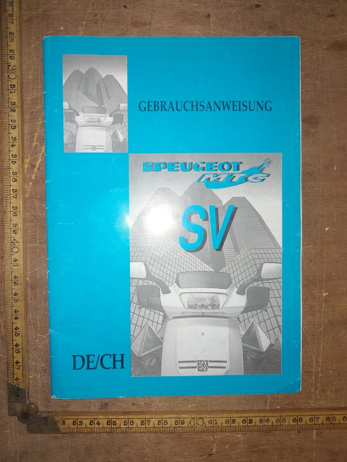 Handleiding Peugeot SV.   1992 D, Fietsen en Brommers, Handleidingen en Instructieboekjes, Ophalen of Verzenden