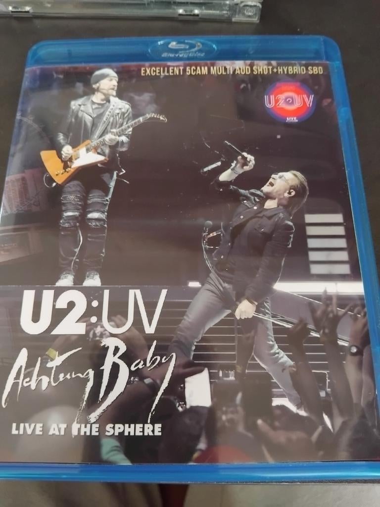 U2:UV Achtung Baby Live At The Sphere Blu-ray, Cd's en Dvd's, Blu-ray, Ophalen of Verzenden, Nieuw in verpakking, Muziek en Concerten
