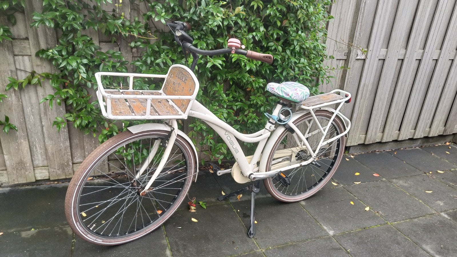 Damesfiets vogue, Ophalen, Terugtraprem, Vogue, Handrem