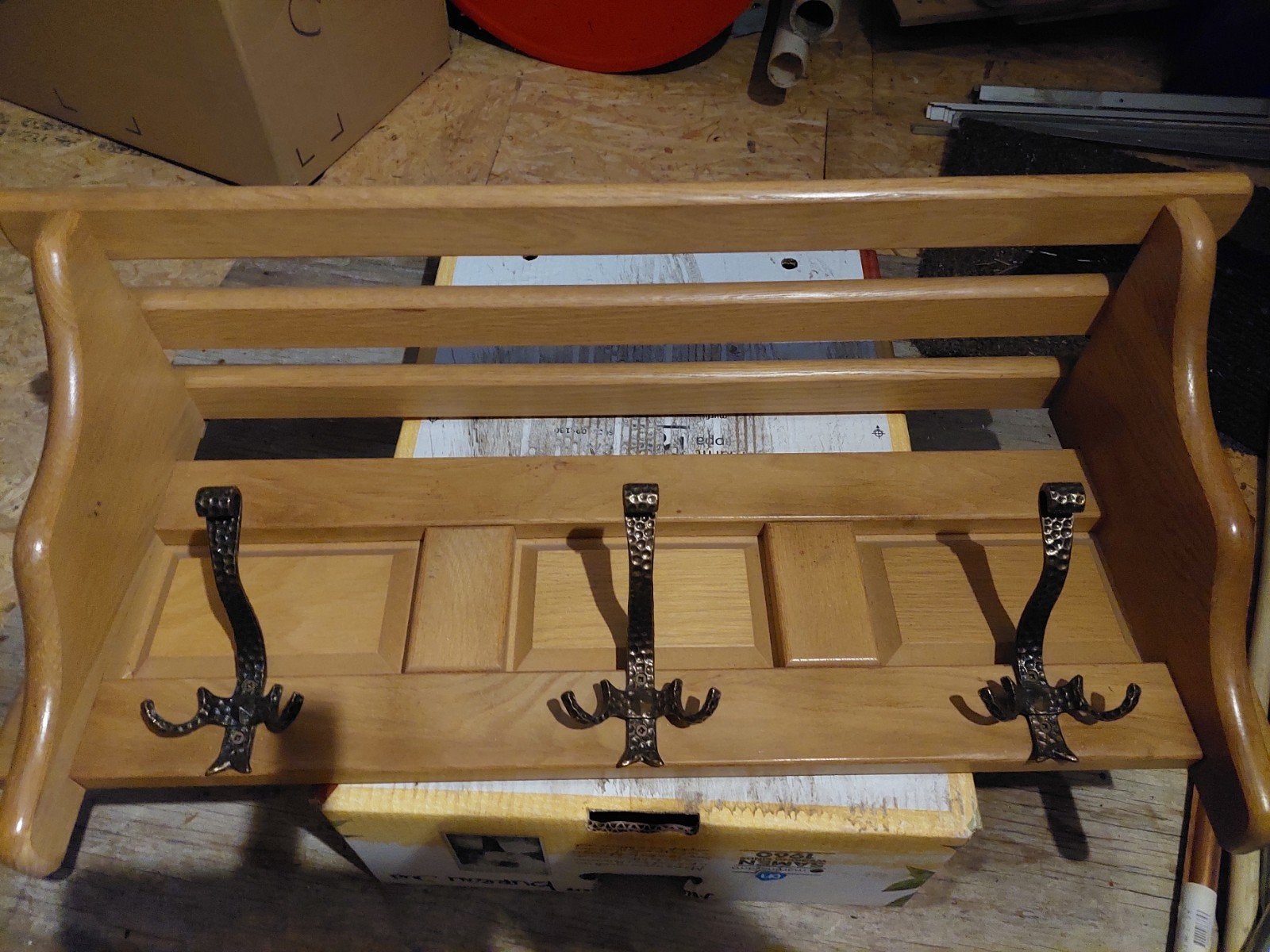 te Koop kapstok, Huis en Inrichting, Zo goed als nieuw, Minder dan 100 cm, Hout, Ophalen