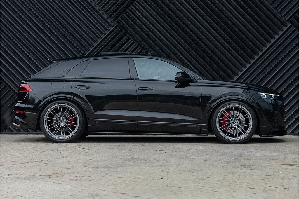 Audi Q8 60 TFSI e quattro S-Line Competition Panodak ACC Ach, Auto's, Audi, Automaat, 77 km/l, Gebruikt, Zwart