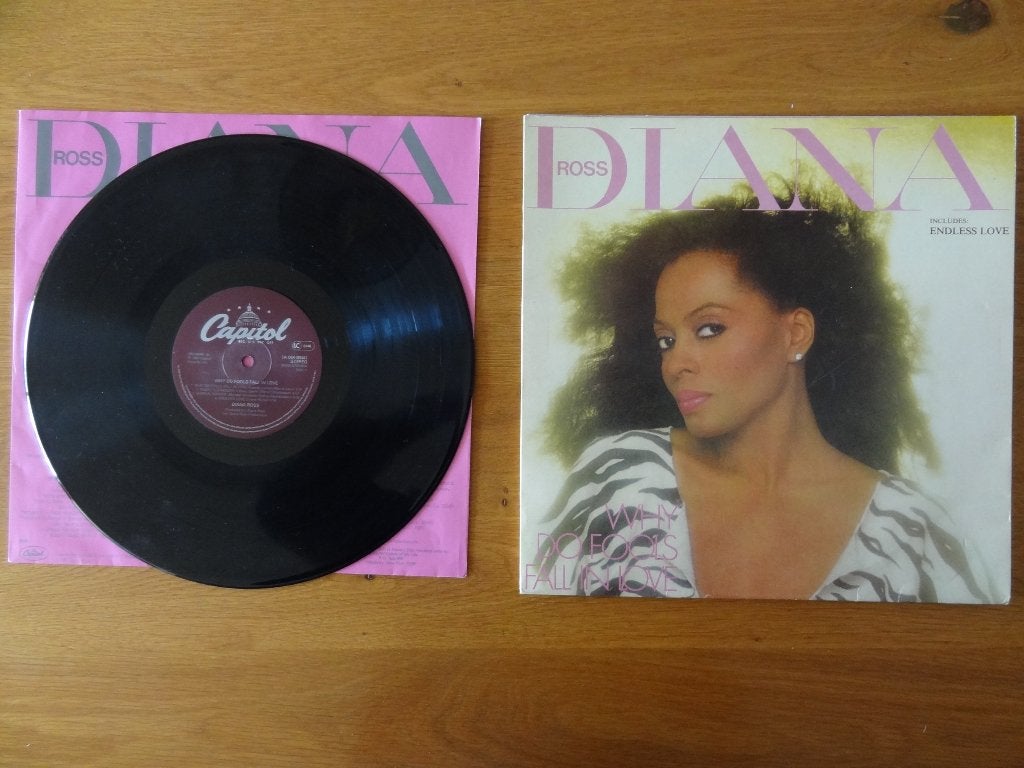 LP Diana Ross - Why do fools fall in love, Ophalen of Verzenden, LP