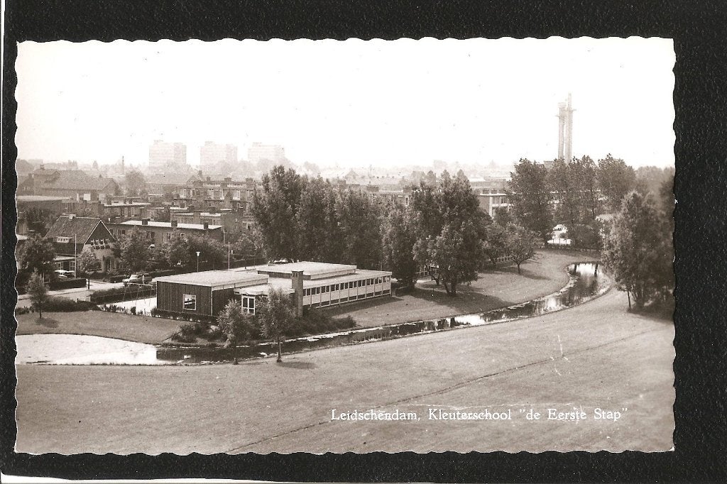 Leidschendam, Kleuterschool De Eerste Stap, Ophalen of Verzenden, 1960 tot 1980, Ongelopen, Zuid-Holland
