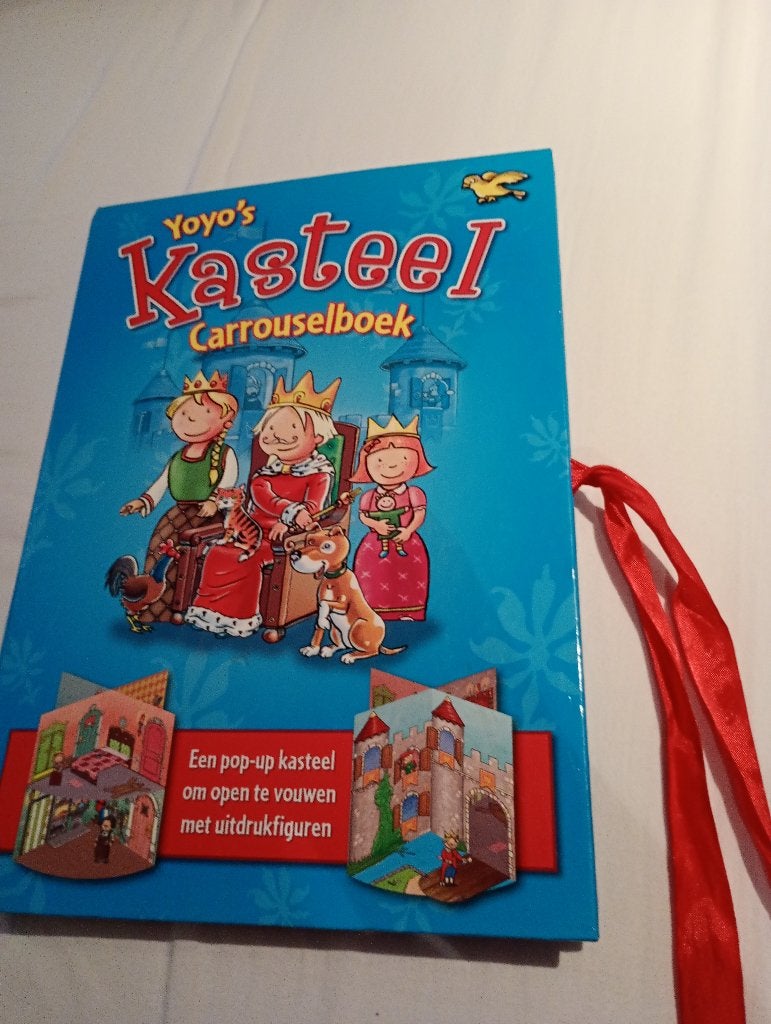 Kasteel carrousel boek, Ophalen of Verzenden