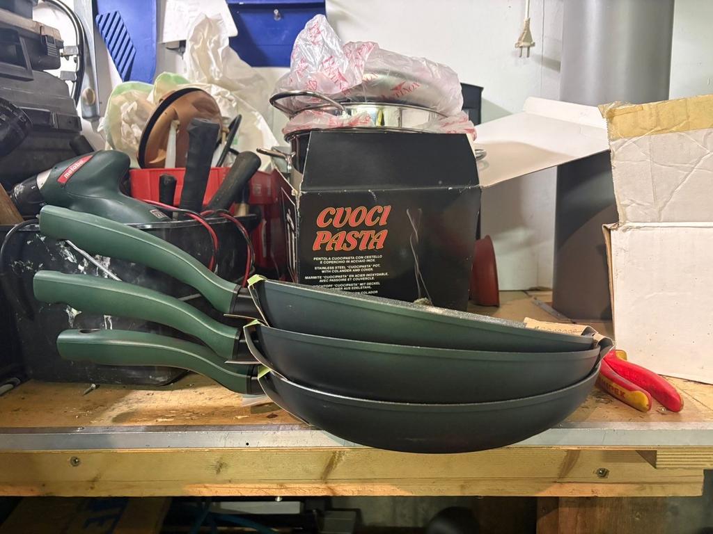 TVS Eco-Ok Inductie Koekenpannen - Set van 6, Inductieplaat, Ophalen of Verzenden, Koekenpan of Braadpan, Nieuw