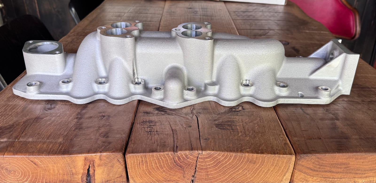 Ford flathead V8 dual carb intake, Ophalen, Nieuw, Ford