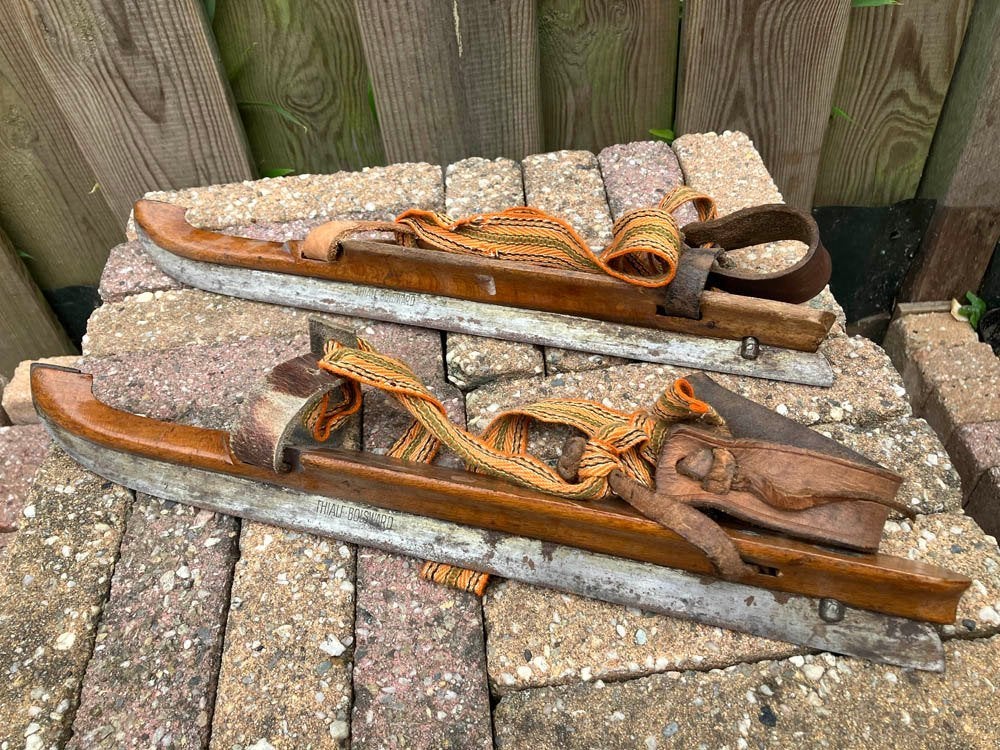 Schaatsen Friese doorlopers *Vintage*, Ophalen of Verzenden, Gebruikt, Friese doorlopers, Overige merken