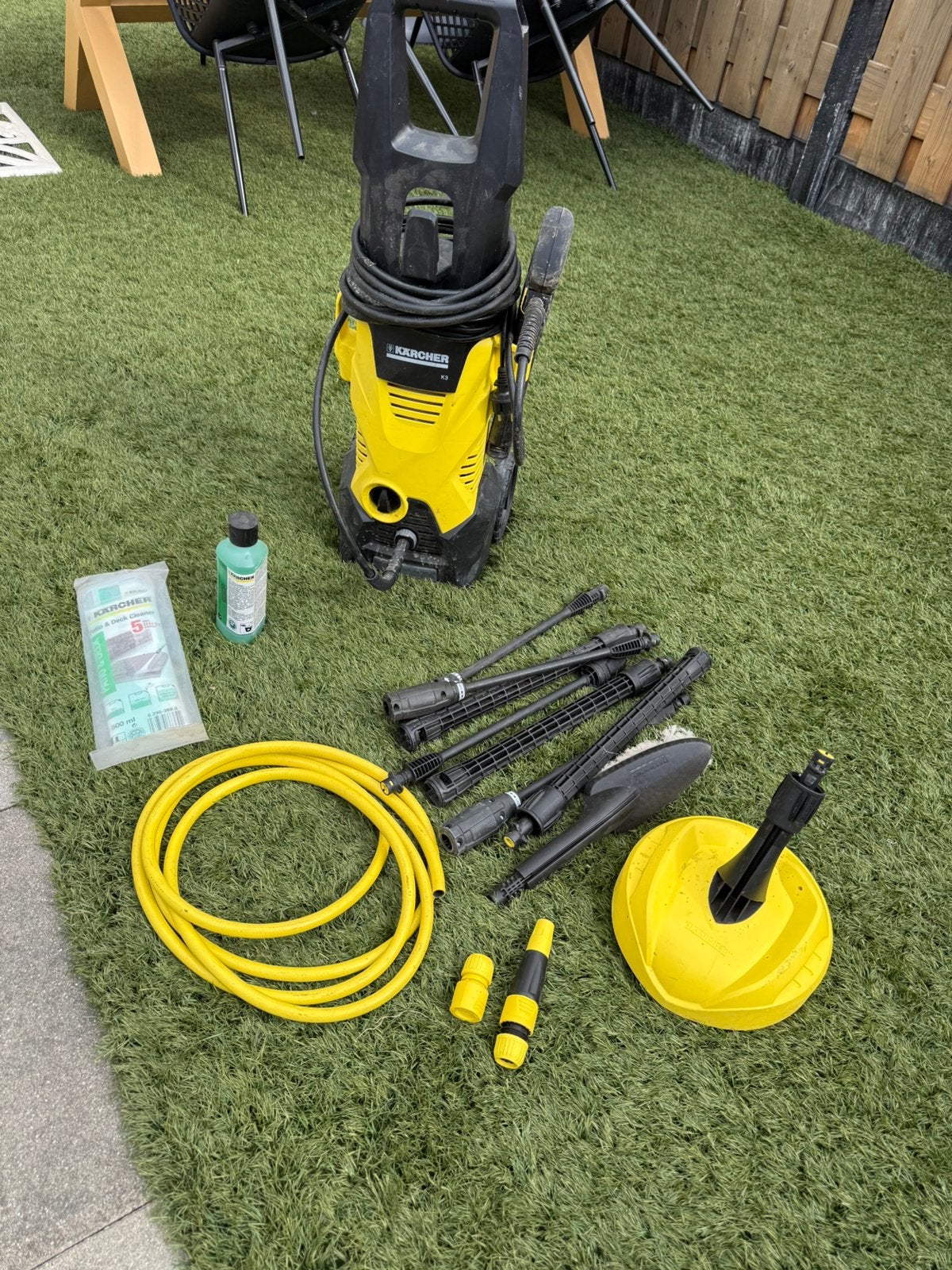 Kärcher hogedrukreiniger K3 + accessoires, Ophalen of Verzenden, Zo goed als nieuw, Elektrisch