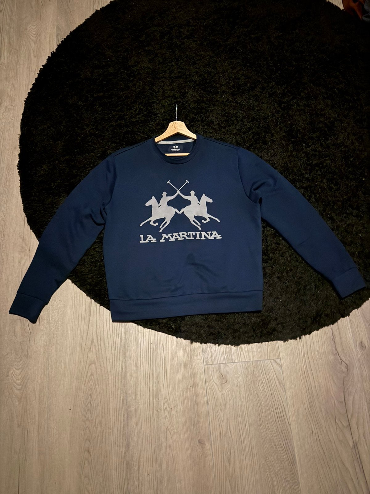 1x col sweater + 1x sweater origineel La Martina maat L, Ophalen of Verzenden, Zo goed als nieuw, Maat 48/50 (M), Blauw