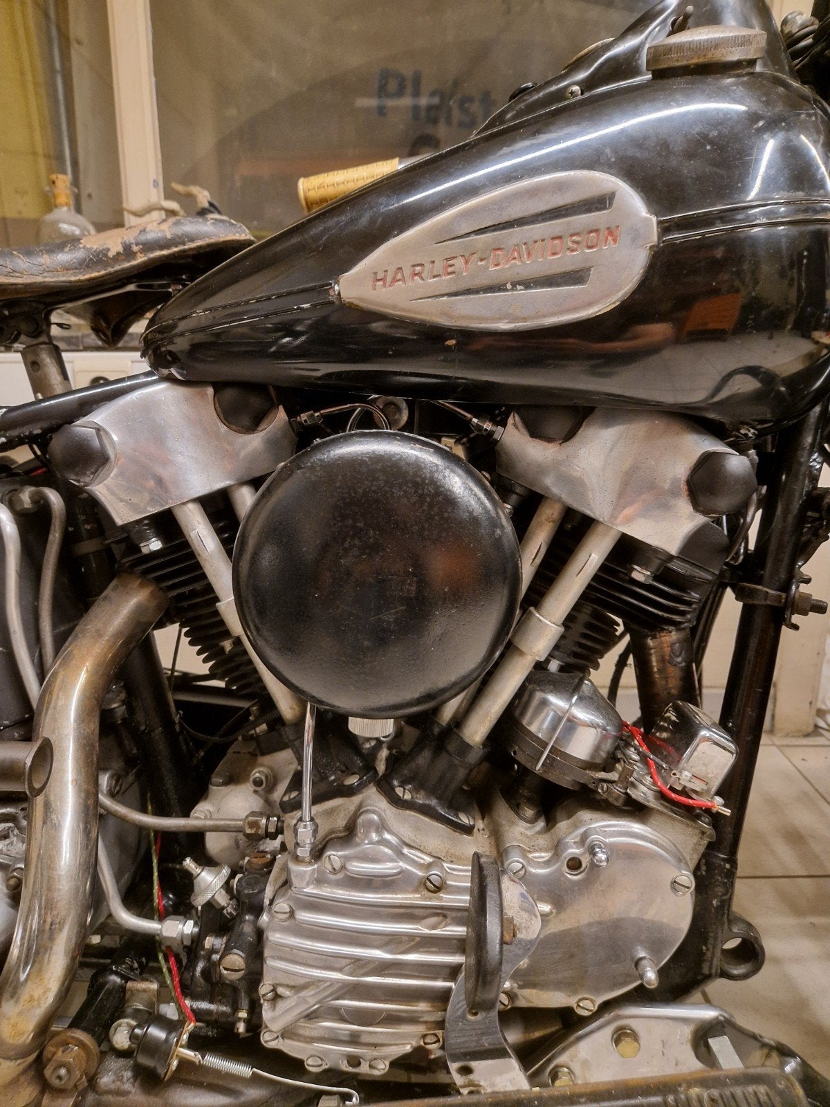 Gezocht: Knucklehead motorblok of onderdelen - Ruil mogelijk, Motoren, Ophalen of Verzenden