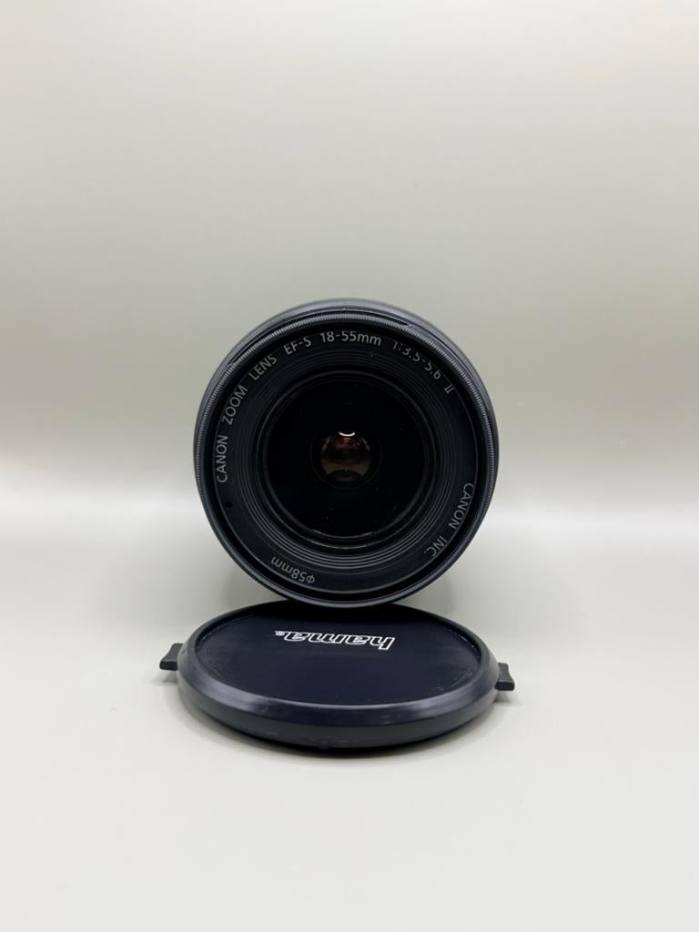 Canon Zoom Lens EF-S 18-55mm f/3.5-5.6 II, Audio, Tv en Foto, Fotografie | Lenzen en Objectieven, Ophalen of Verzenden, Gebruikt