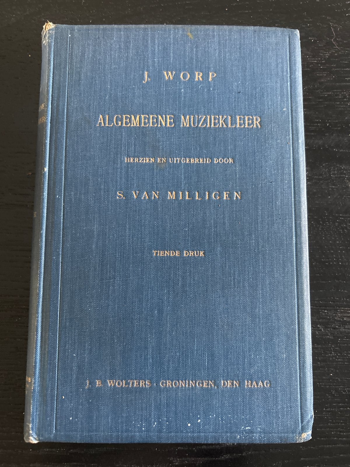 Algemeene Muziekleer - J. Worp & S. van Milligen (1925), Boeken, Muziek, Ophalen of Verzenden, Gelezen, Algemeen
