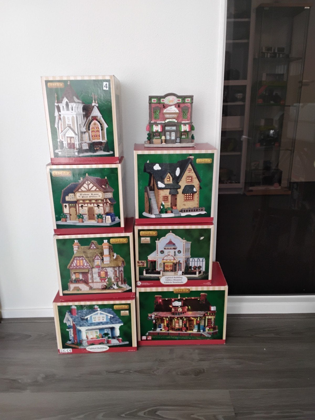 partij Lemax huisjes, Diversen, Ophalen, Gebruikt