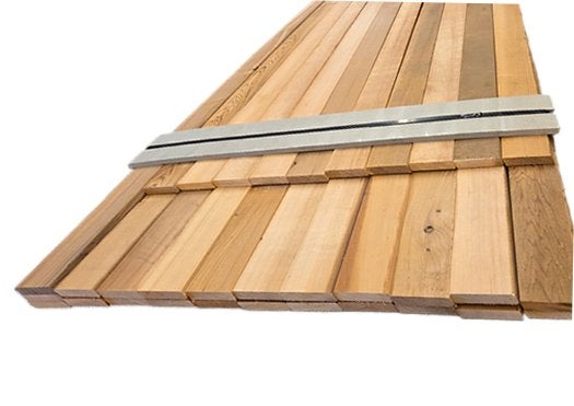 7.53 m² Red Cedar Rhombus profiel - nr: HP140, Ophalen, Planken, Nieuw, Hardhout