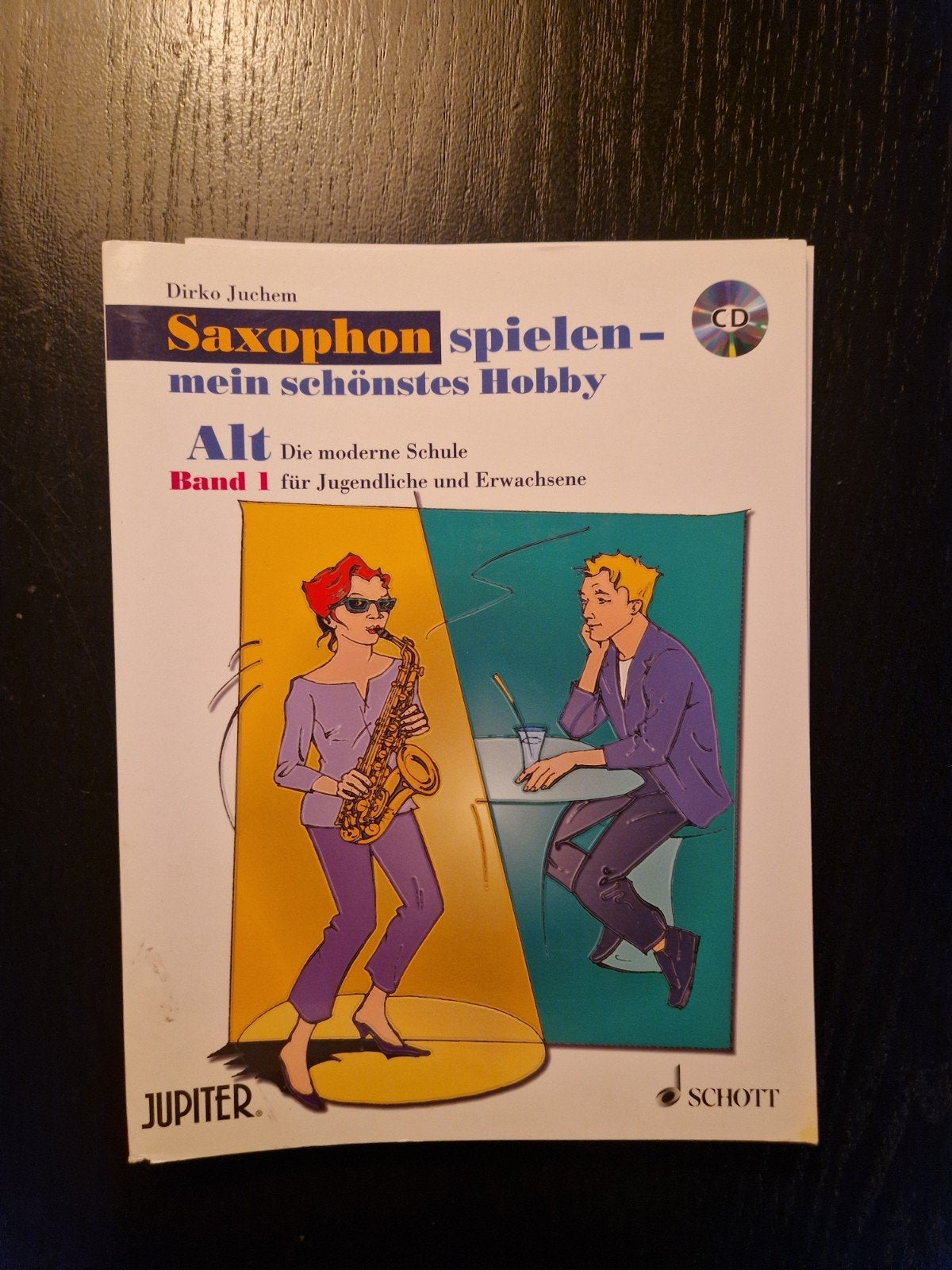 Saxofoon spelen - mijn mooiste hobby Alt Band 1 + CD, Ophalen of Verzenden