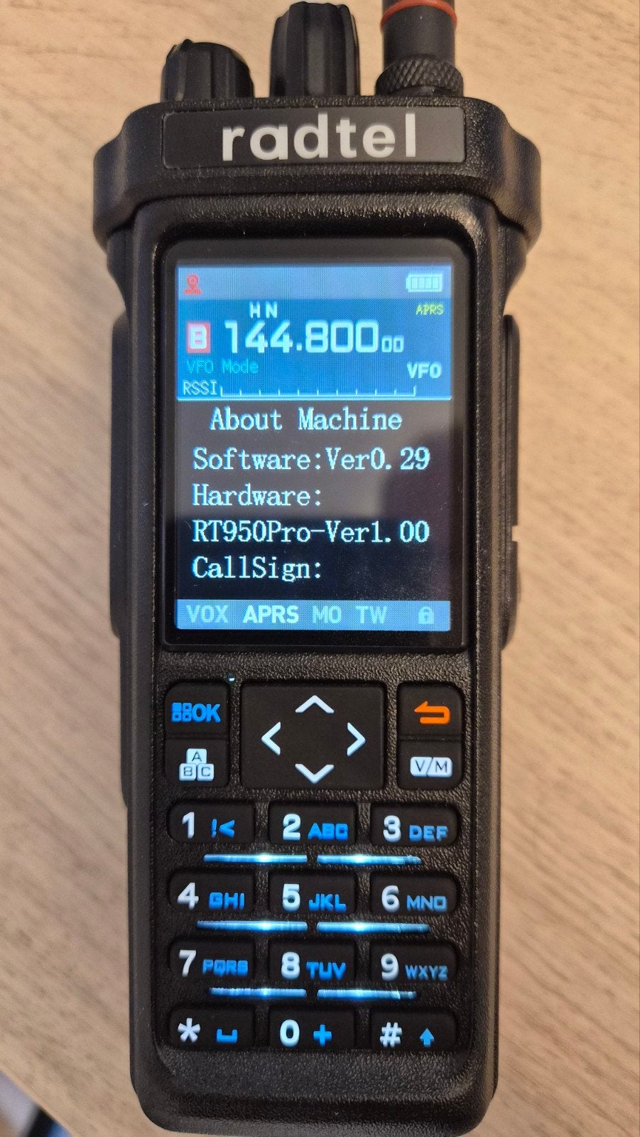 Radtel RT950Pro Portofoon - Zo goed als nieuw, Ophalen of Verzenden, Zo goed als nieuw
