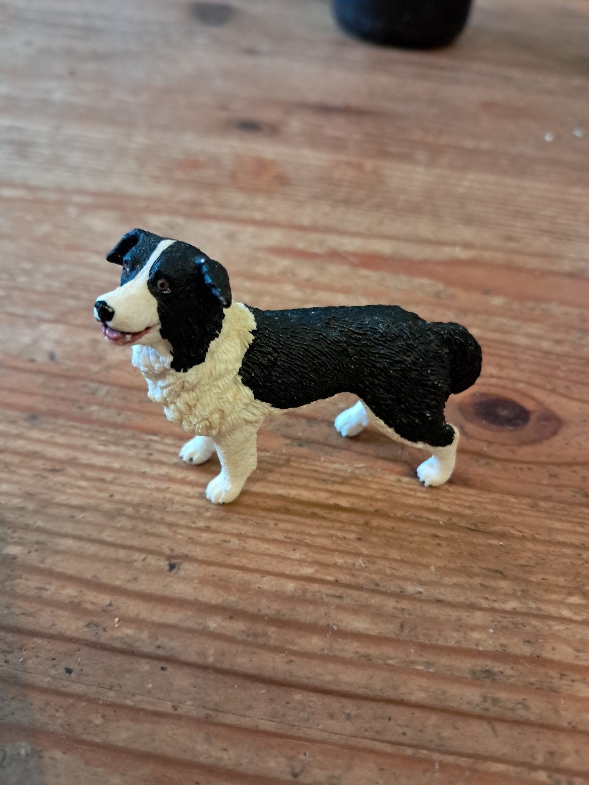 Schleich Border Collie hond speelfiguur, Ophalen of Verzenden, Gebruikt