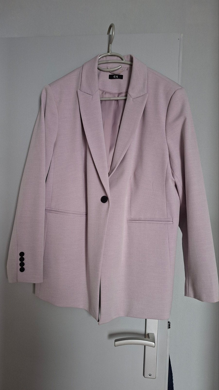 C&A Jasje Maat 48 Roze Zo goed als nieuw, Kleding | Dames, Ophalen, Maat 46/48 (XL) of groter, Zo goed als nieuw, Jasje