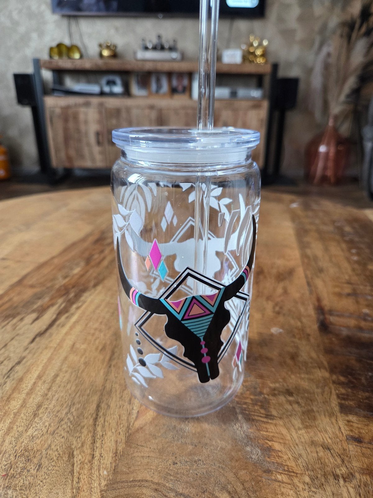 Nieuwe plastic beker met rietje en deksel, Ophalen of Verzenden