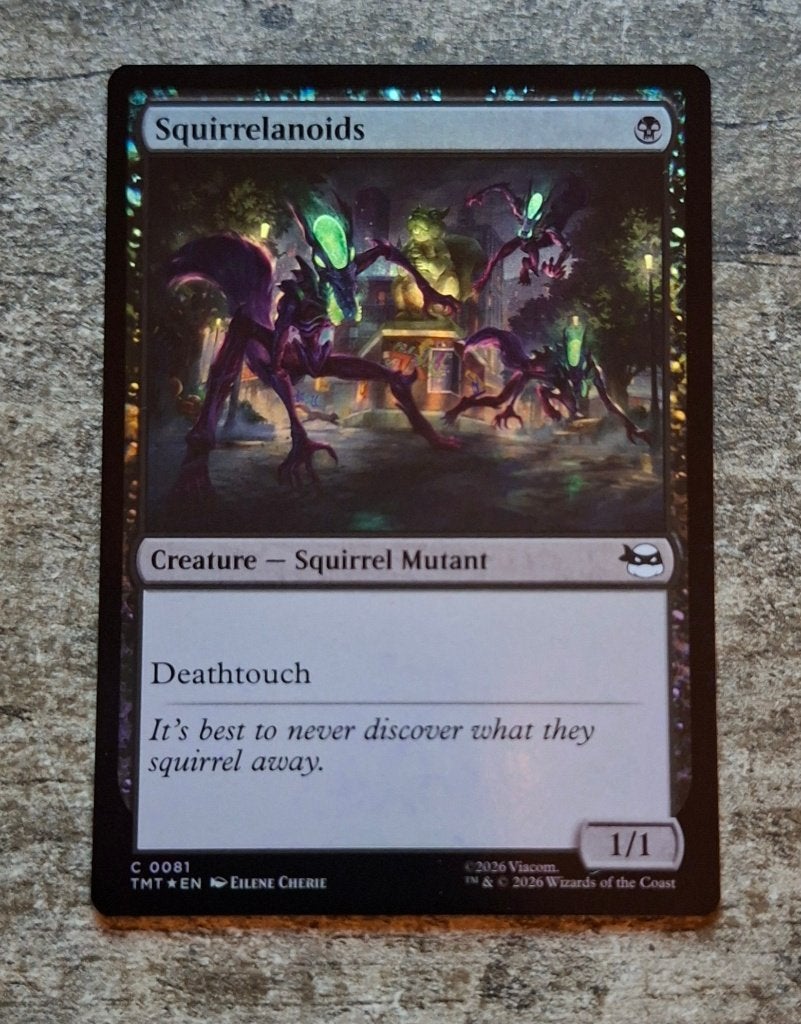 Squirrelanoids - Foil - Magic the Gathering, Verzenden, Gebruikt, Losse kaart, Foil