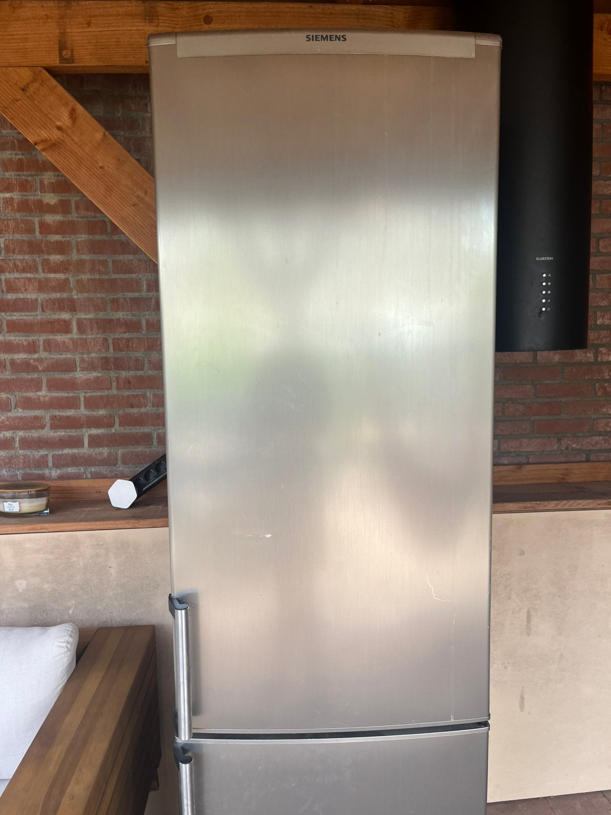 Siemens koelkast / koelvries combinatie, Ophalen, Gebruikt, 200 liter of meer, Met aparte vriezer