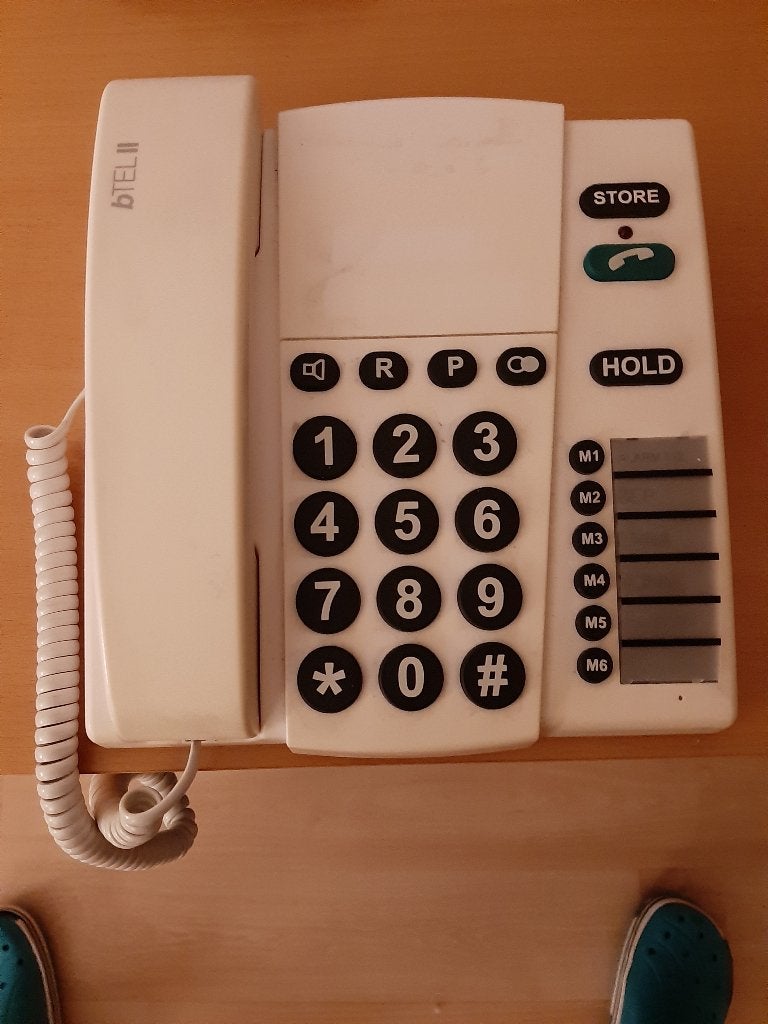 Senioren telefoon voor slechthorende 40.€, Telecommunicatie, Ophalen, Gebruikt