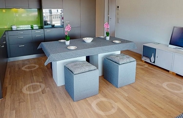 CUBIQZ Kartonnen Kruk met Hoes - Vastgoedstyling Opvouwbaar, Ophalen, Overige materialen, Gebruikt, Overige kleuren