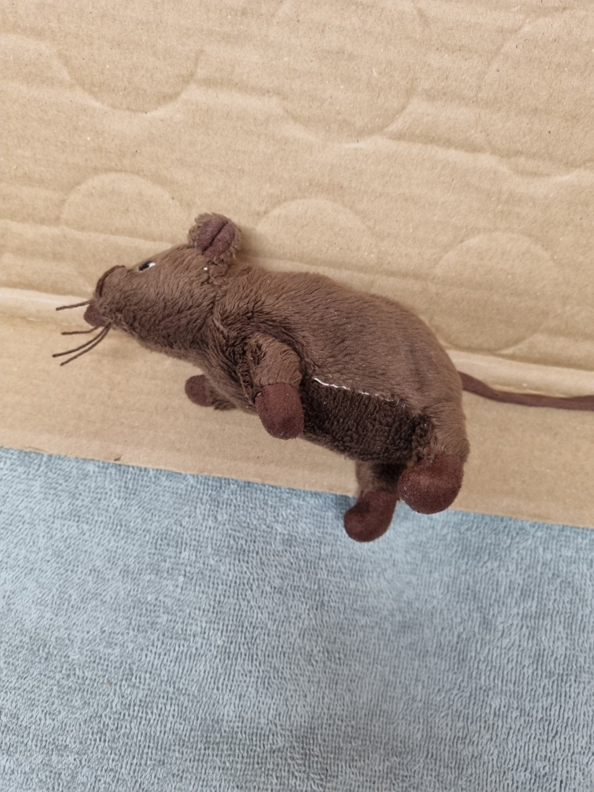ikea bruine muis knuffel nr 24, Kinderen en Baby's, Ophalen of Verzenden, Zo goed als nieuw, Overige typen