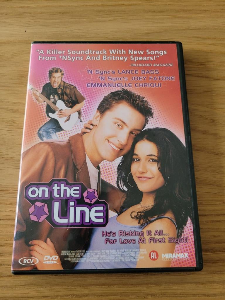 On the Line DVD - Romantische Komedie met *NSYNC, Alle leeftijden, Ophalen of Verzenden, Gebruikt