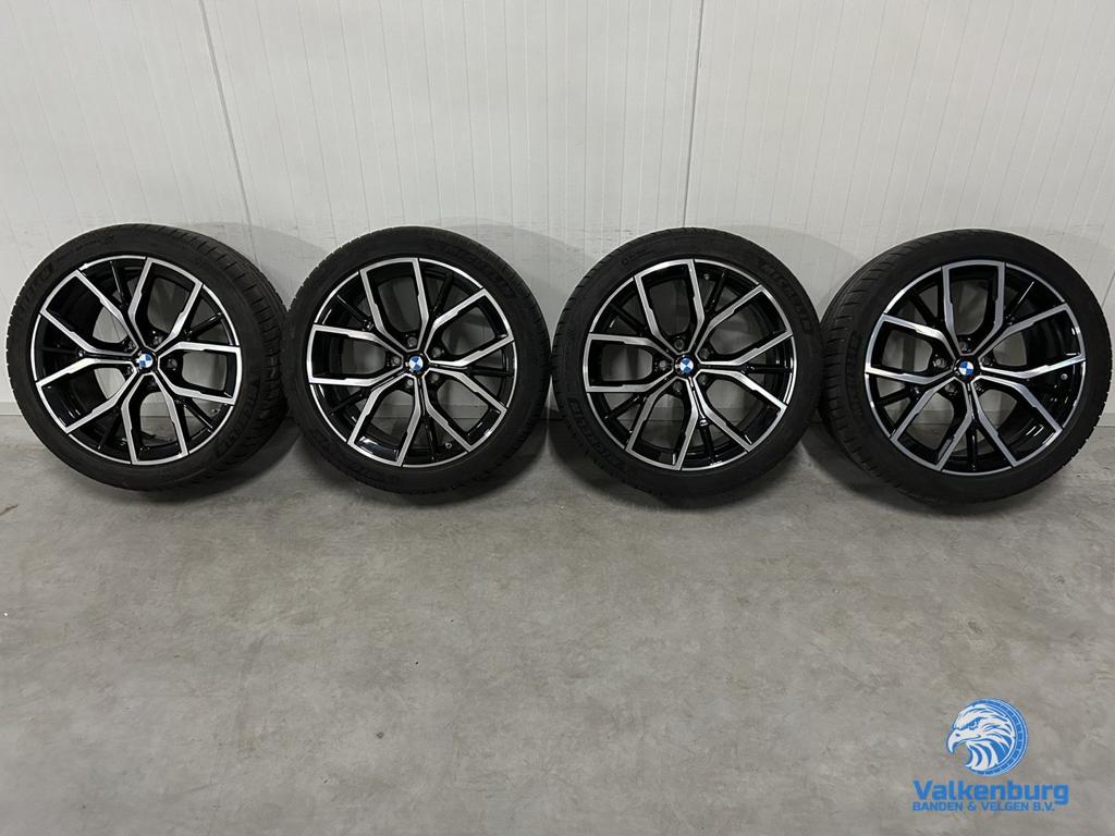 6mm! Originele BMW 5 serie G30 G31 Style 845M 19 inch zwarte, Auto-onderdelen, Banden en Velgen, 19 inch, -, -, Banden en Velgen