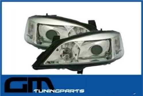 # Xenon look koplampen opel astra G chroom # PLUG & PLAY, -, -, Opel, Nieuw