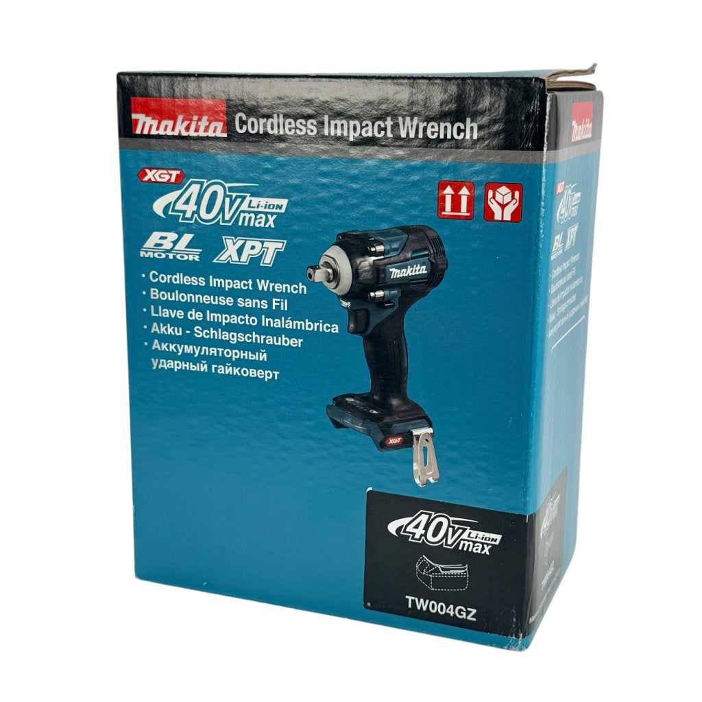 Makita TW004GZ Accu slagmoersleutel XGT 40V (BODY) | NIEUW I, Makita, Nieuw, Support@makita.com, Makita Corporation, 3-11-8, Sumiyoshi-cho, 
Anjo, Aichi 446-8502
Japan