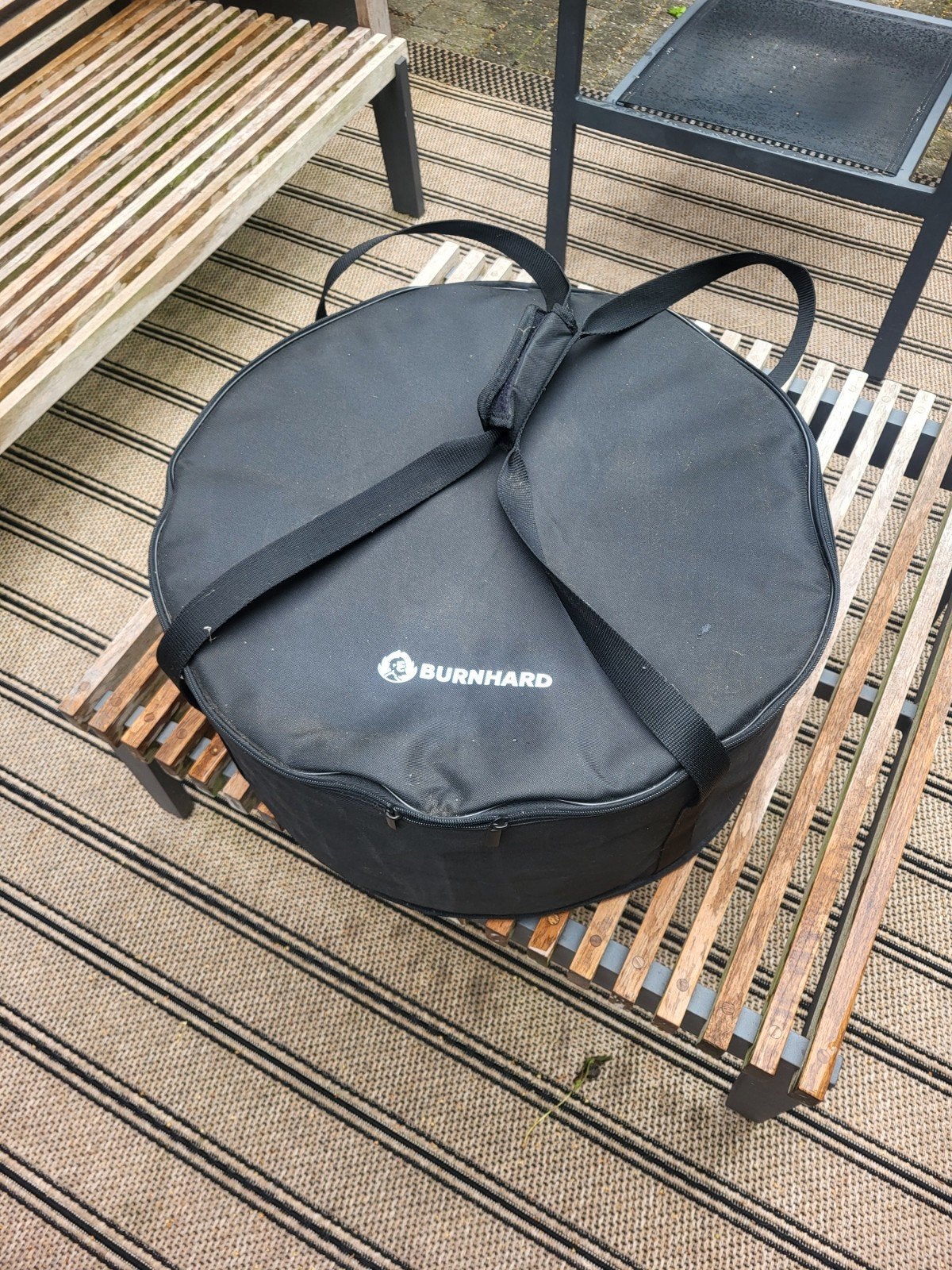 Burnhard buiten  haard, rvs, 50 cm diameter, nieuw!, Tuin en Terras, Ophalen