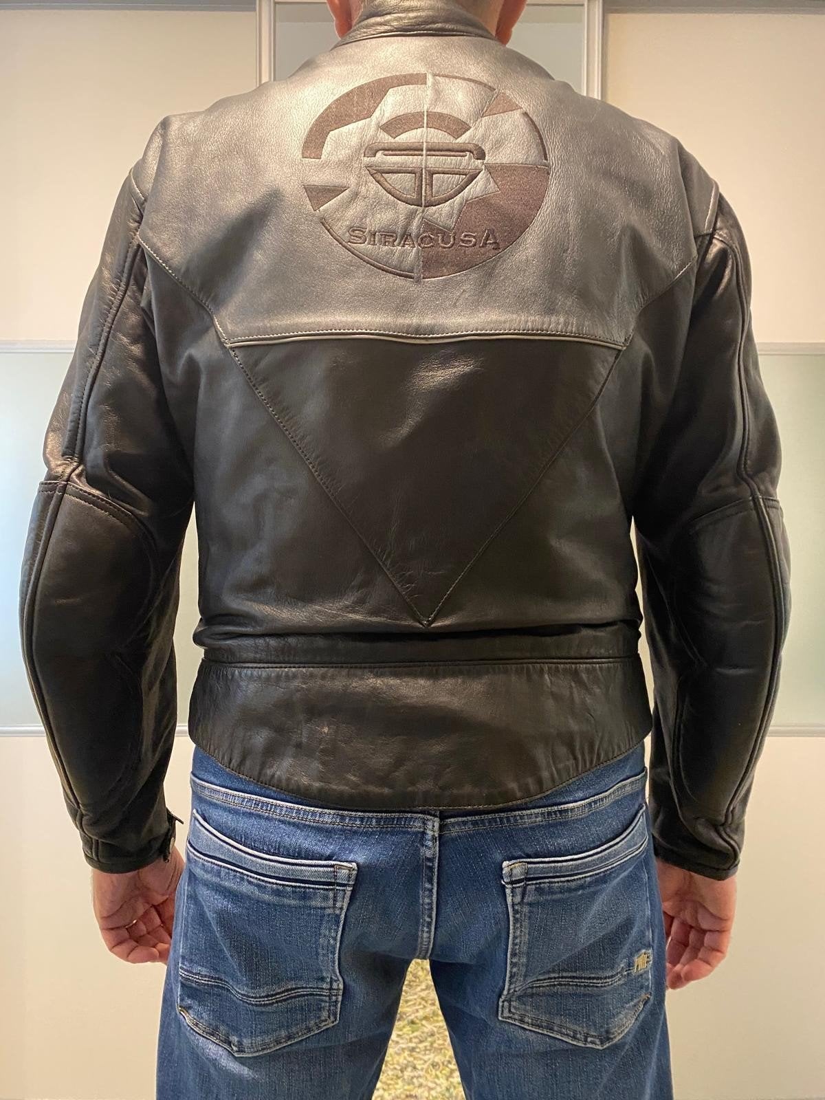 Heren Akito motorjack - Maat XL met uitneembare voering, Ophalen, Heren, Jas | leer, Akito