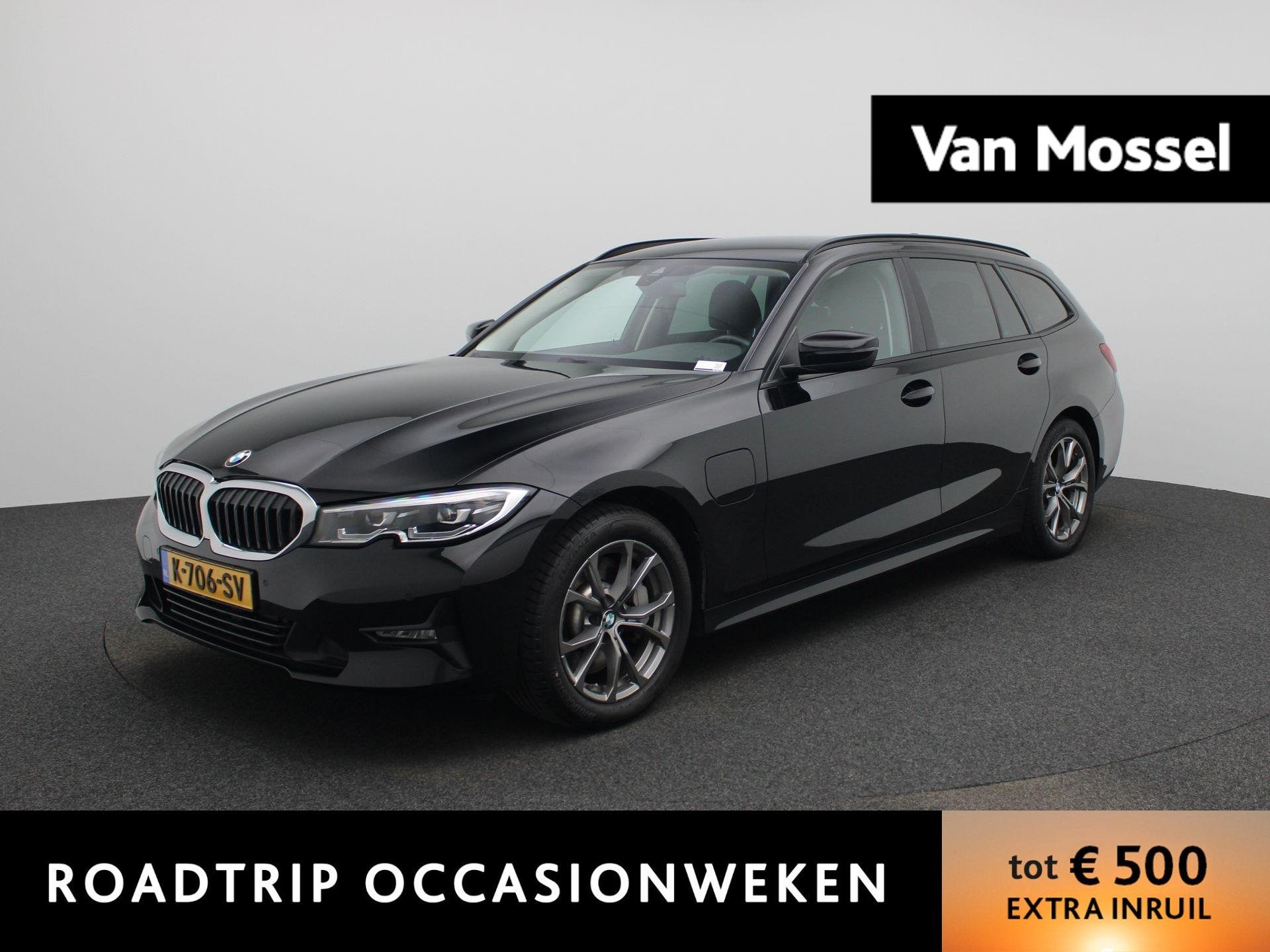 BMW 3-serie Touring 330e | STOELVERWARMING | NAVIGATIE | ELE, Auto's, BMW, Achterwielaandrijving, Gebruikt, 4 cilinders, Zwart