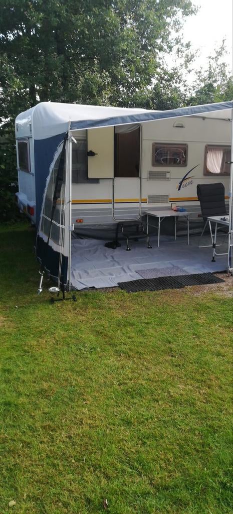 Dorema Panoramaluifel met zijwanden maat 10 multi color, Caravans en Kamperen, Caravan accessoires, Ophalen, Gebruikt
