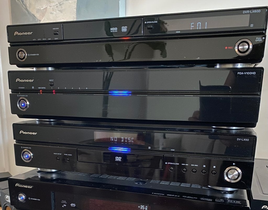 Pioneer DV-LX50 PDA-V100HD DVR-LX60D, Ophalen, Gebruikt, Losse componenten, Pioneer