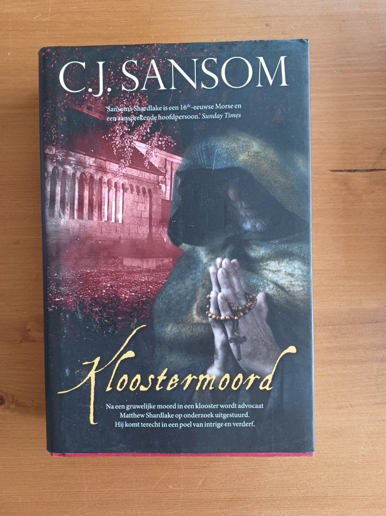 Kloostermoord, Ophalen of Verzenden, Gelezen, C.J. Sansom