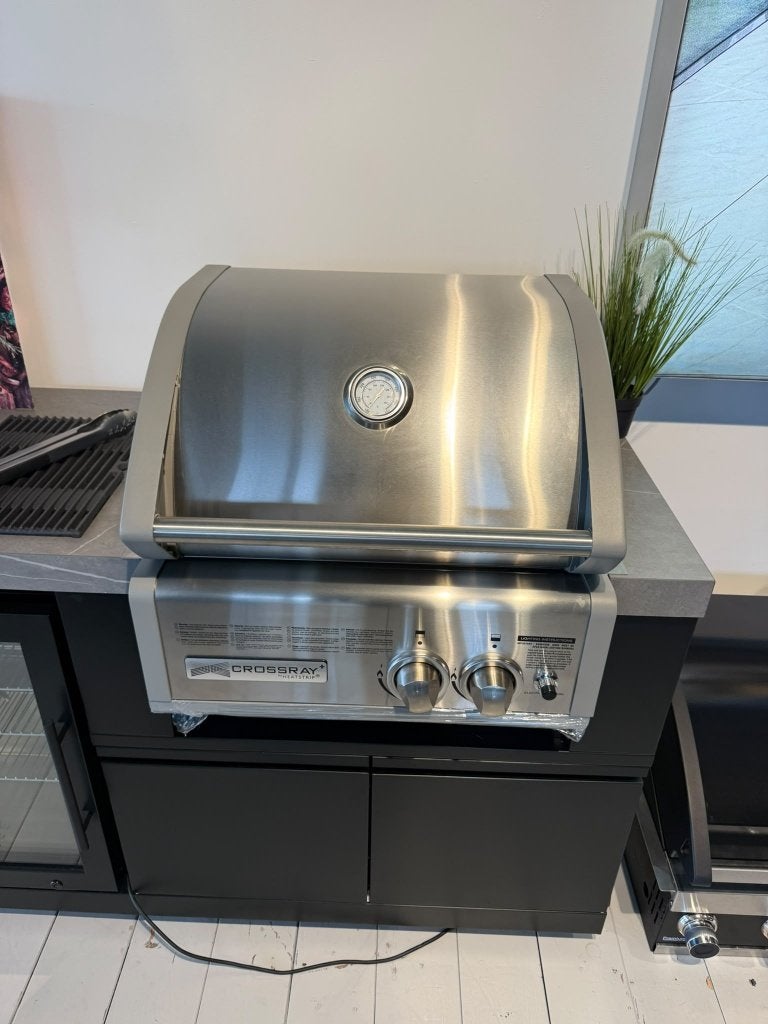 Crossray C2 infrarood inbouwbarbecue - RVS, Ophalen, Nieuw, Crossray