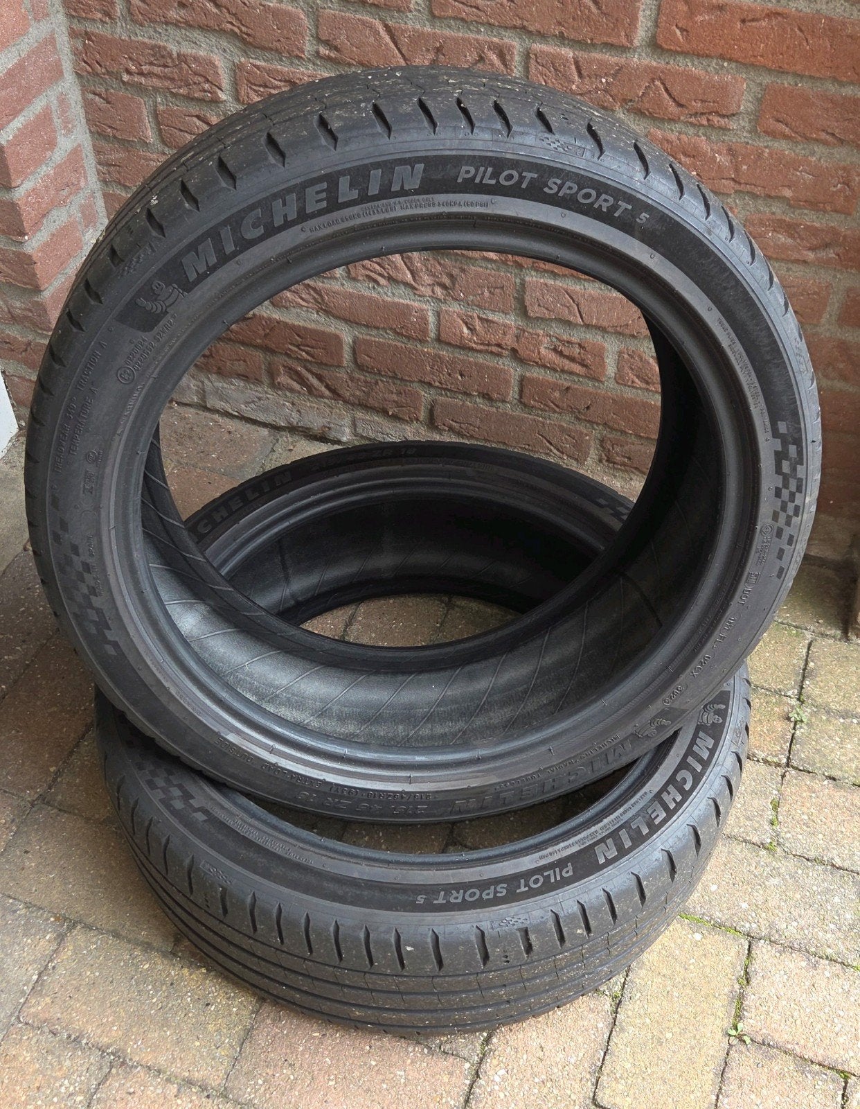 Michelin pilot sport 5 215/45 R18, Ophalen, Gebruikt