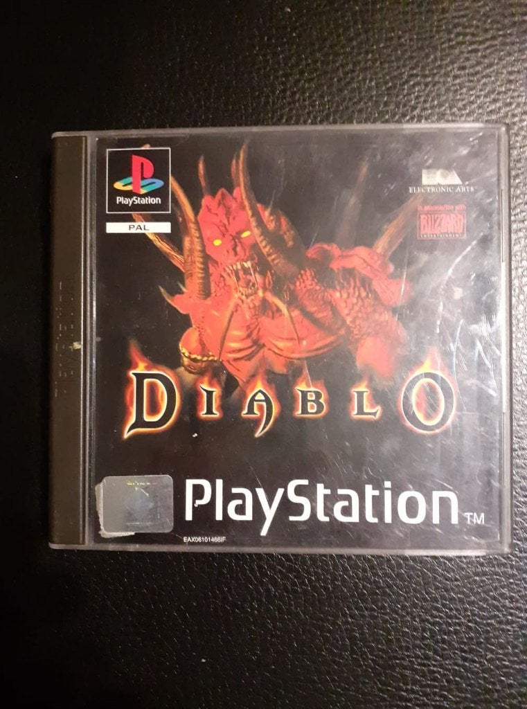 Diablo voor Ps1, Ophalen, Gebruikt, 1 speler, Role Playing Game (Rpg)