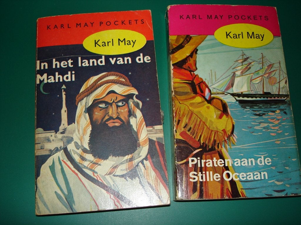 2 Karl May pockets, Ophalen of Verzenden, Gelezen, Onbekend