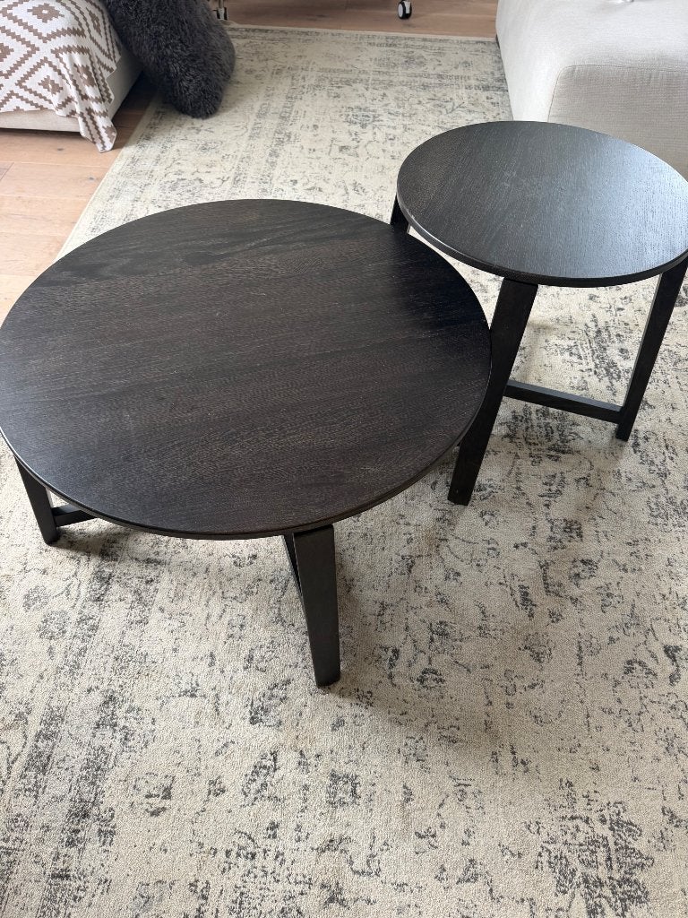 Passe Partout coffee tables, Huis en Inrichting, Ophalen, Gebruikt, 50 tot 100 cm, Rond