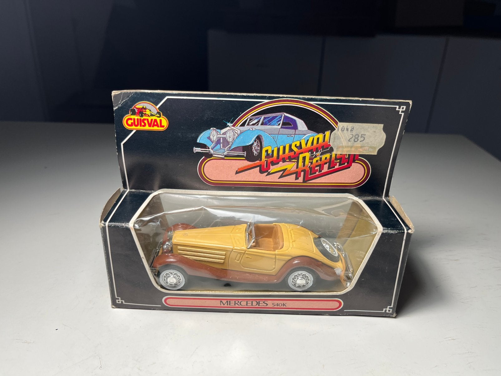 Guisval - Mercedes-Benz 540K - Schaal 1:43, Ophalen of Verzenden, Zo goed als nieuw, Auto, Overige merken