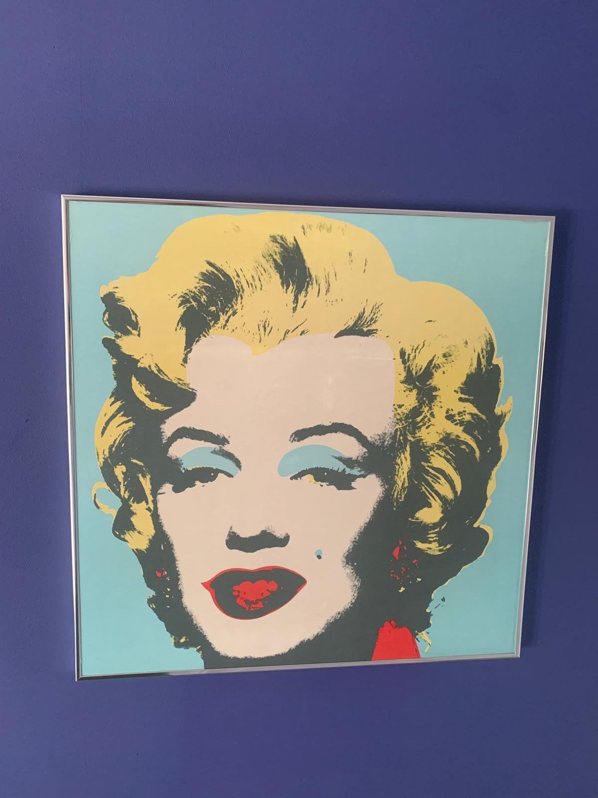 Afbeelding Marilyn Monroe, Ingelijst, Ophalen of Verzenden, Personages en Fantasiefiguren